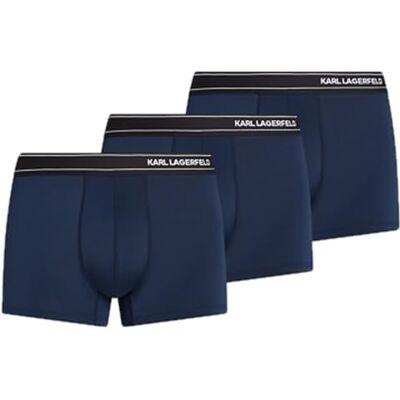 KARL LAGERFELD B.V Stripe Logo Micro Trunk (3 stuks), Mood Indigo, M KARL LAGERFELD B.V Stripe Logo Micro Trunk (3 stuks), Mood Indigo, M