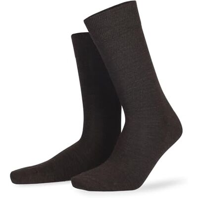 KUNERT Heren Wool Care Soh Sokken, bruin gemêleerd, 43/46 EU KUNERT Heren Wool Care Soh Sokken, bruin gemêleerd, 43/46 EU