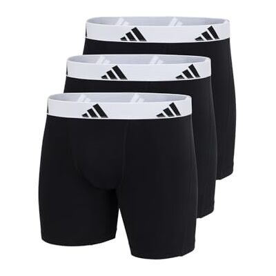adidas Heren Boxer Brief (3 stuks) Active Flex Cotton Boxershorts Comfortabel ondergoed adidas Heren Boxer Brief (3 stuks) Active Flex Cotton Boxershorts Comfortabel ondergoed