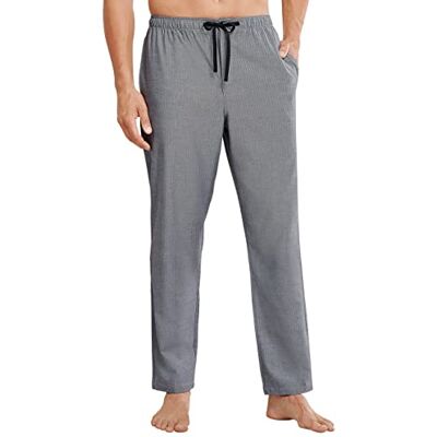 Schiesser Mix & Relax pyjamabroek voor heren, zwart (zwart gem. 006), 50 Schiesser Mix & Relax pyjamabroek voor heren, zwart (zwart gem. 006), 50