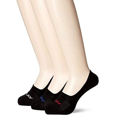 Replay Invisible Socks Casual herensokken, Zwart/Logo Colored Replay Invisible Socks Casual herensokken, Zwart/Logo Colored