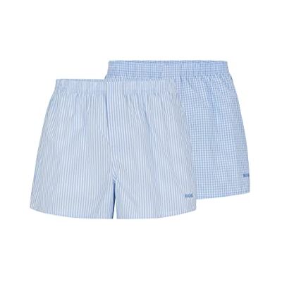 Boss Heren NOS Boxer CW 2P Boxershorts, Open Blue470, XL Boss Heren NOS Boxer CW 2P Boxershorts, Open Blue470, XL