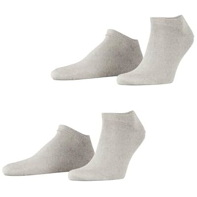 Burlington ESPRIT Heren Korte sokken Basic Uni 2-Pack M SN Katoen Kort eenkleurig Multipack 2 Paar, Grijs (Storm Grey 3820), 43-46 Burlington ESPRIT Heren Korte sokken Basic Uni 2-Pack M SN Katoen Kort eenkleurig Multipack 2 Paar, Grijs (Storm Grey 3820), 43-46