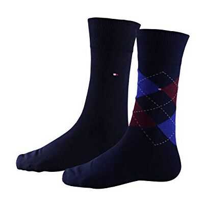 Tommy Hilfiger Heren geruite sokken Tommy Original 43/46 Tommy Hilfiger Heren geruite sokken Tommy Original 43/46