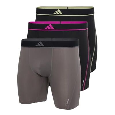 adidas Heren Slip 3-Pack Boxer Brief (3PK) -Active Micro Flex Eco Ondergoed, Assorted_4AM015, S, Assorted_4am015, S adidas Heren Slip 3-Pack Boxer Brief (3PK) -Active Micro Flex Eco Ondergoed, Assorted_4AM015, S, Assorted_4am015, S