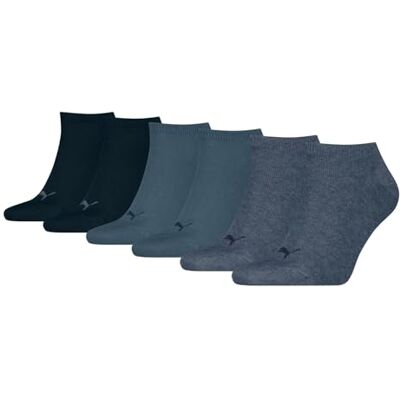 PUMA Uniseks sneakers Plain 3P, denim blue, 39-42 PUMA Uniseks sneakers Plain 3P, denim blue, 39-42