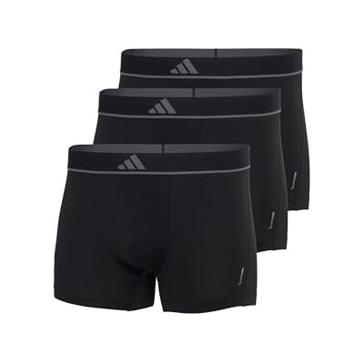 adidas Boxershorts voor heren, verpakking van 3 stuks, trunk (3PK) -Active Micro Flex Eco Ondergoed, Black_4AM014, L, Black_4am014, L adidas Boxershorts voor heren, verpakking van 3 stuks, trunk (3PK) -Active Micro Flex Eco Ondergoed, Black_4AM014, L, Black_4am014, L