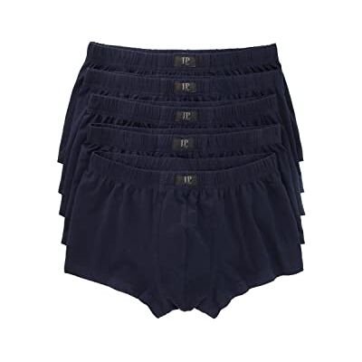 JP 1880 Heren grote maten L-8XL tot 16, 5-pack onderbroeken, boxershorts, hipster slips, elastische tailleband, zwart, donkerblauw 711245, donkerblauw, 10 JP 1880 Heren grote maten L-8XL tot 16, 5-pack onderbroeken, boxershorts, hipster slips, elastische tailleband, zwart, donkerblauw 711245, donkerblauw, 10