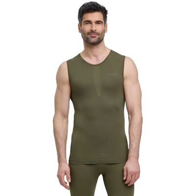 Falke Uomo Top Warm Verde - Top Falke Uomo Top Warm Verde - Top