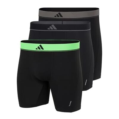 adidas Heren Boxer Brief (3PK) -Active Micro Flex Eco-Comfortabel Ondergoed Short/Pants, Assorted_4AM015, M, Assorted_4am015, M adidas Heren Boxer Brief (3PK) -Active Micro Flex Eco-Comfortabel Ondergoed Short/Pants, Assorted_4AM015, M, Assorted_4am015, M