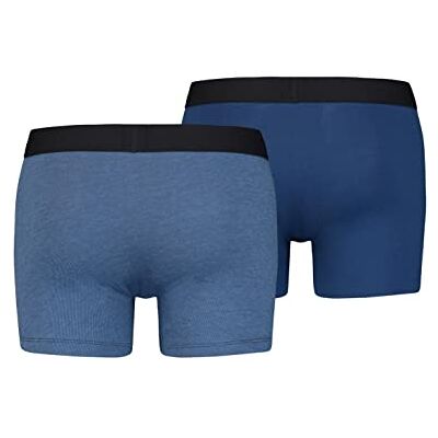 Levi's Herenboxershort ondergoed (set van 2), Dark Blue Combo, S Levi's Herenboxershort ondergoed (set van 2), Dark Blue Combo, S