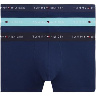 Tommy Hilfiger Heren 3P Trunk Wb UM0UM03890 Kofferbak, BLAUW (Ptch Blu/Arc Aqu/Des), S Tommy Hilfiger Heren 3P Trunk Wb UM0UM03890 Kofferbak, BLAUW (Ptch Blu/Arc Aqu/Des), S