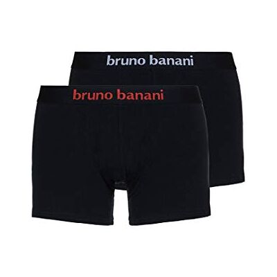 bruno banani Flowing boxershorts voor heren, set van 2 stuks. bruno banani Flowing boxershorts voor heren, set van 2 stuks.