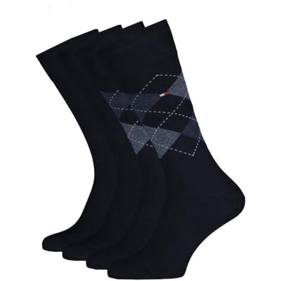 Tommy Hilfiger Klassieke herensokken, verpakking van 2 stuks Tommy Hilfiger Klassieke herensokken, verpakking van 2 stuks