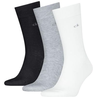 Calvin 8719965009202 CK MEN SOCK 3P, wit/lichtgrijs gemêleerd/zwart, 39-42 EU Calvin 8719965009202 CK MEN SOCK 3P, wit/lichtgrijs gemêleerd/zwart, 39-42 EU