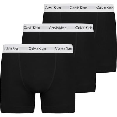 Calvin 3P Trunk heren Onderbroek,Zwart,XL Calvin 3P Trunk heren Onderbroek,Zwart,XL