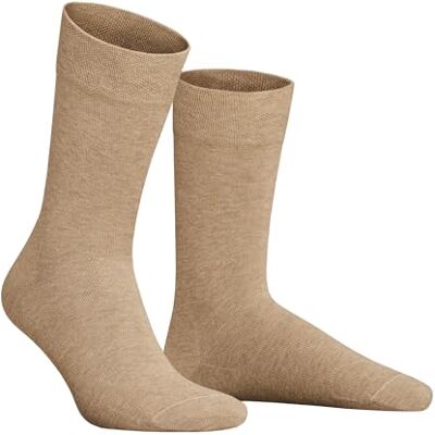 Hudson Herensokken Relax Cotton drukvrije band beige gemêleerd 0723 43-44, beige, 43/44 EU Hudson Herensokken Relax Cotton drukvrije band beige gemêleerd 0723 43-44, beige, 43/44 EU
