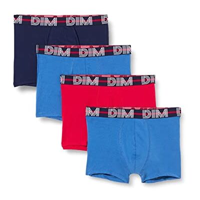 DIM Boxer (4 stuks) heren, bessenrood/nachtblauw/kobaltblauw/nachtblauw, M DIM Boxer (4 stuks) heren, bessenrood/nachtblauw/kobaltblauw/nachtblauw, M