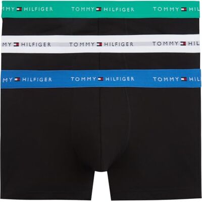 Tommy Hilfiger Heren 3P Trunk Wb UM0UM03890 Kofferbak, BLAUW (Jde Wnk/Blu Orb/Whte), XXL Tommy Hilfiger Heren 3P Trunk Wb UM0UM03890 Kofferbak, BLAUW (Jde Wnk/Blu Orb/Whte), XXL
