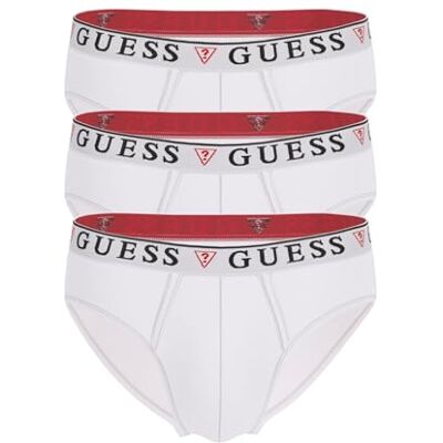 GUESS Eco Brian Hero Brief 3pack heren Onderbroeken GUESS Eco Brian Hero Brief 3pack heren Onderbroeken