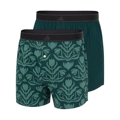 adidas Ergonomische boxershort (2PK) Active Flex Cotton Ergonomic comfortabel ondergoed, 904 gesorteerd, L adidas Ergonomische boxershort (2PK) Active Flex Cotton Ergonomic comfortabel ondergoed, 904 gesorteerd, L