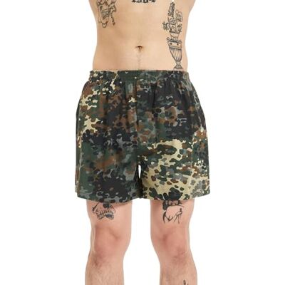 Brandit Boxershort, verschillende camouflagekleuren, maat S tot 7XL, vlek-camouflage, M Brandit Boxershort, verschillende camouflagekleuren, maat S tot 7XL, vlek-camouflage, M