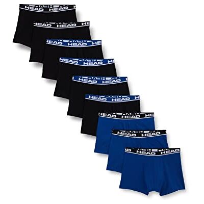 HEAD Herenboxer, zwart/blauw., L HEAD Herenboxer, zwart/blauw., L