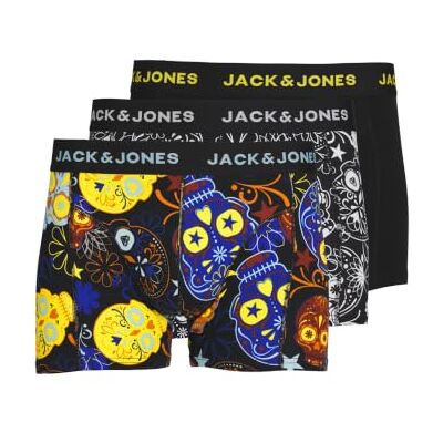 JACK & JONES Men Jack&Jones Set 3 Pack JACJAMES Trunks Boxer Shorts Stretch Underwear Slim Basic Underpants JACK & JONES Men Jack&Jones Set 3 Pack JACJAMES Trunks Boxer Shorts Stretch Underwear Slim Basic Underpants