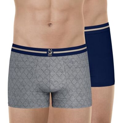 Eminence SmileyWorld boxershorts voor heren set van 2 Oeko-Tex langhoudende stretch katoen Eminence SmileyWorld boxershorts voor heren set van 2 Oeko-Tex langhoudende stretch katoen