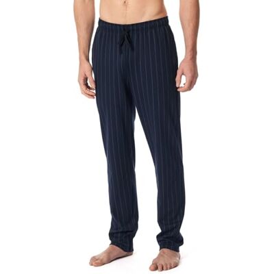 Schiesser Heren Herren Lange Schlafhose Bio-baumwolle-Mix + Relax Pyjama Bottom, Midnight Blue_182185, 54, Middernacht blauw_182185, 54 Schiesser Heren Herren Lange Schlafhose Bio-baumwolle-Mix + Relax Pyjama Bottom, Midnight Blue_182185, 54, Middernacht blauw_182185, 54