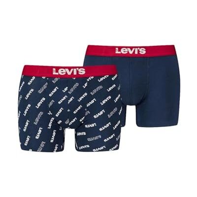 Levi's Heren Logo AOP Boxer Brief Organic CO 2P Levi's Heren Logo AOP Boxer Brief Organic CO 2P