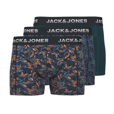 JACK & JONES Junior Jacmaxwell Trunks voor heren, 3 stuks, Dark Navy, Numeric_152 (verpakking van 3 stuks), navy, numeric_152 JACK & JONES Junior Jacmaxwell Trunks voor heren, 3 stuks, Dark Navy, Numeric_152 (verpakking van 3 stuks), navy, numeric_152