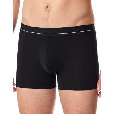 Schiesser Heren Shorts-Pure Micro Boxershorts, Zwart_182178, M Schiesser Heren Shorts-Pure Micro Boxershorts, Zwart_182178, M
