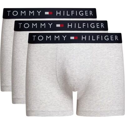 Tommy Hilfiger Heren 3P Trunk UM0UM03400, Trunk, Beige, S, Beige (Grijs Htr/Grijs Htr/Grijs Htr), S Tommy Hilfiger Heren 3P Trunk UM0UM03400, Trunk, Beige, S, Beige (Grijs Htr/Grijs Htr/Grijs Htr), S
