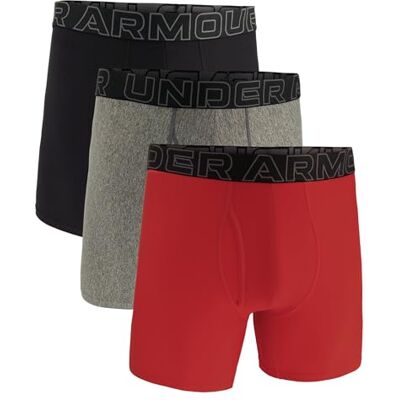 UNDER ARMOUR Standaard Tech Boxerjock herenondergoed, 15 cm, multipack, XXL UNDER ARMOUR Standaard Tech Boxerjock herenondergoed, 15 cm, multipack, XXL