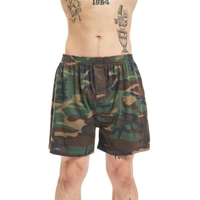 Brandit Boxershort, verschillende camouflagekleuren, maat S tot 7XL, woodland, 6XL Brandit Boxershort, verschillende camouflagekleuren, maat S tot 7XL, woodland, 6XL