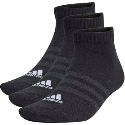 adidas Uniseks-Volwassen Enkelsokken, Black/White, XS adidas Uniseks-Volwassen Enkelsokken, Black/White, XS