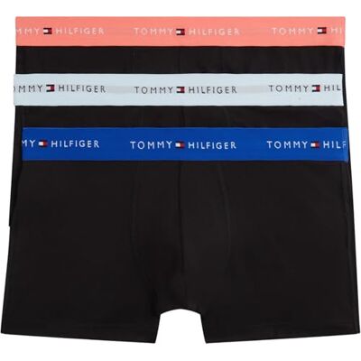 Tommy Hilfiger Heren 3P Trunk Wb UM0UM03890 Kofferbak, BLAUW (Pch Dusk/Tme Cob/Keep Blue), XXL Tommy Hilfiger Heren 3P Trunk Wb UM0UM03890 Kofferbak, BLAUW (Pch Dusk/Tme Cob/Keep Blue), XXL