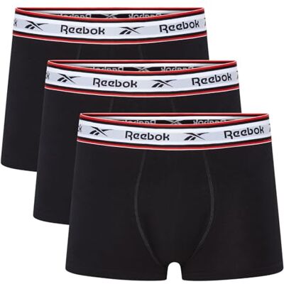 Reebok heren barlow zwembroek, zwart, S Reebok heren barlow zwembroek, zwart, S