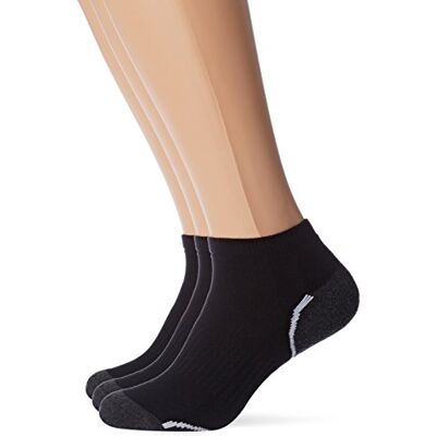 DIM Sportsokken voor heren, verpakking van 3 stuks, Zwart (Noir/Noir/Noir 0hz), 40-42 EU DIM Sportsokken voor heren, verpakking van 3 stuks, Zwart (Noir/Noir/Noir 0hz), 40-42 EU