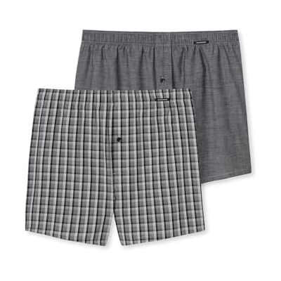 Schiesser Herren 2 PACK Boxershorts Baumwolle Web Webboxer Schiesser Herren 2 PACK Boxershorts Baumwolle Web Webboxer
