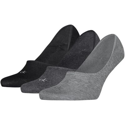 Calvin 8719965009202 CK MEN FOOTIE MC 3P, gemengd grijs, 43-46 EU Calvin 8719965009202 CK MEN FOOTIE MC 3P, gemengd grijs, 43-46 EU
