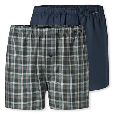 Schiesser Boxershorts voor heren, verpakking van 2 stuks, Gesorteerd 5_183215, 3XL Grote maten Schiesser Boxershorts voor heren, verpakking van 2 stuks, Gesorteerd 5_183215, 3XL Grote maten