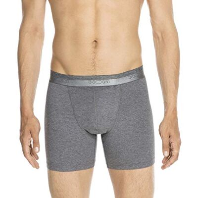 HOM Lange Boxer HO1 Modal (Navy), Grijs Chinees, L HOM Lange Boxer HO1 Modal (Navy), Grijs Chinees, L