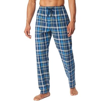 Schiesser Heren lange slaapbroek-mix Relax Pyjamabroek, indigo_182192, 56, Indigo_182192, 56 Schiesser Heren lange slaapbroek-mix Relax Pyjamabroek, indigo_182192, 56, Indigo_182192, 56