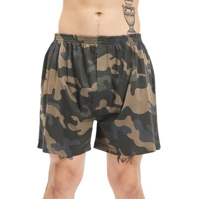 Brandit Boxershort BW Boxers dark camo 4XL 100% katoen Basics Brandit Boxershort BW Boxers dark camo 4XL 100% katoen Basics