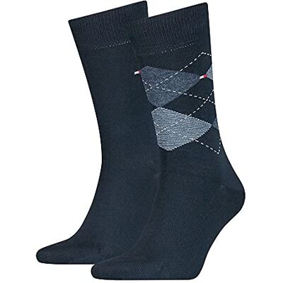 Tommy Hilfiger Klassieke herensokken, verpakking van 2 stuks Tommy Hilfiger Klassieke herensokken, verpakking van 2 stuks
