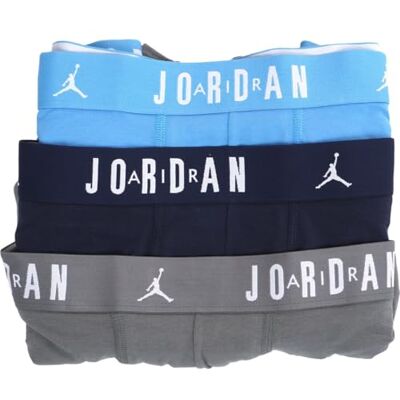 NIKE Jordan Flight Cotton Core 3Pk Boxershorts voor heren University Blue M NIKE Jordan Flight Cotton Core 3Pk Boxershorts voor heren University Blue M