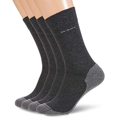 Camano Online Unisex ca-soft Walk Socks 4p, antraciet, 43-46 EU Camano Online Unisex ca-soft Walk Socks 4p, antraciet, 43-46 EU