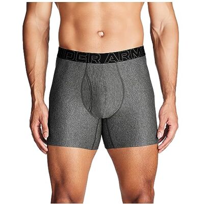 UNDER ARMOUR Men's Tech 1-Pack Boxer Brief, 6" Inseam, All-Day Comfort & Ultra-Soft UNDER ARMOUR Men's Tech 1-Pack Boxer Brief, 6" Inseam, All-Day Comfort & Ultra-Soft